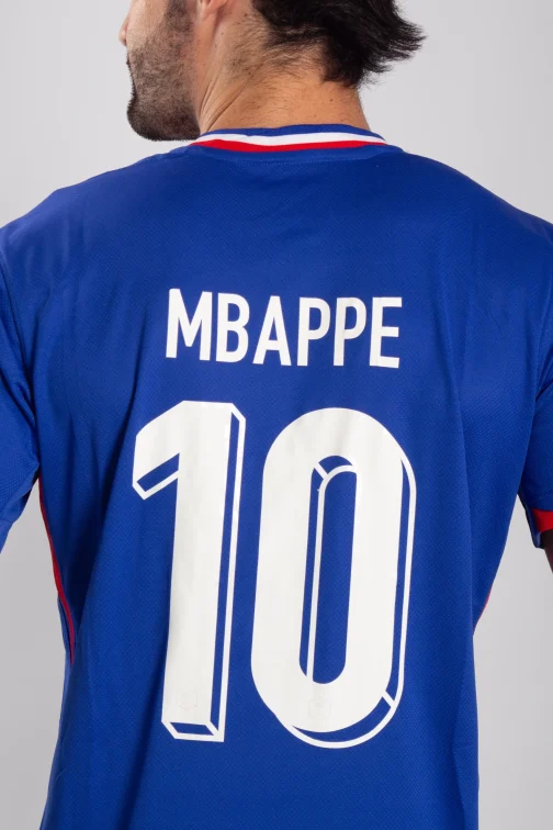 SELEÇÃO FRANÇA TITULAR PERSONALIZADA MBAPPE 24/25 TORCEDOR