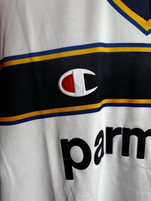 CAMISA RETRO PARMA 02/03 - BRANCO - Imagem 4