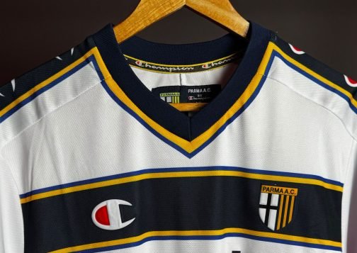 CAMISA RETRO PARMA 02/03 - BRANCO - Imagem 2