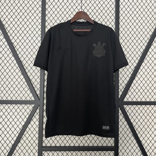 CAMISA CORINTHIANS TORCEDOR  II 24/25 BLACK - MASCULINA PRETO