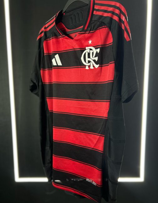CAMISA FLAMENGO TITULAR VERSÃO JOGADOR  25/26