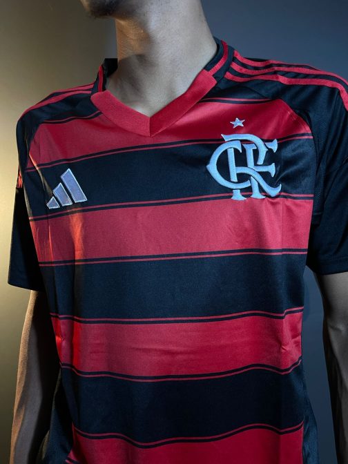 CAMISA FLAMENGO TITULAR TORCEDOR 25/26 - Imagem 2