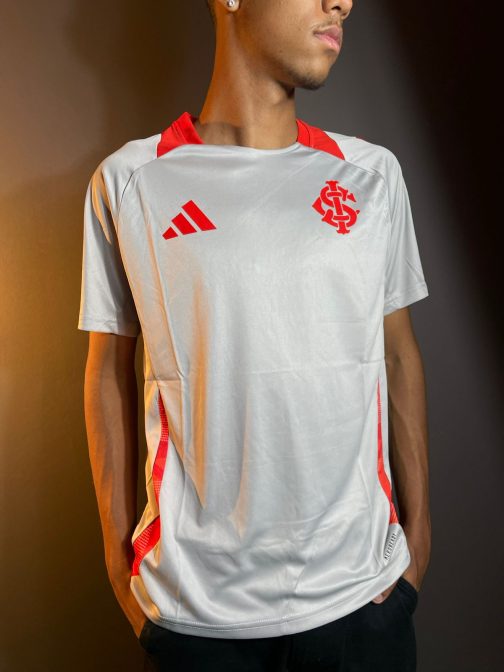 CAMISA INTERNACIONAL TREINO CINZA 25/26