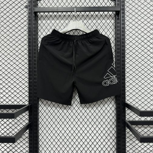 SHORT ADIDAS PRETO COM BOLSO