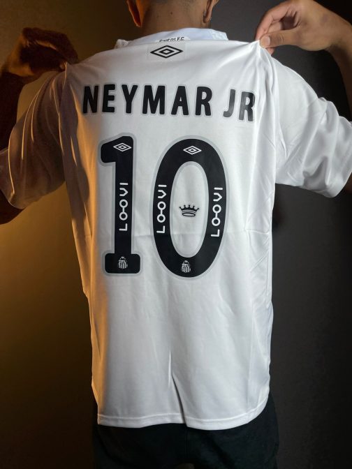 CAMISA SANTOS 25/26  PERSONALIZADA NEYMAR JN