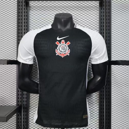 CAMISA CORINTHIANS JOGADOR PRETA 25/26